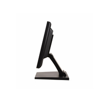 Aonpos Écran LCD tactile résistif de 15 pouces Haut-parleur de studio Port USB Moniteur de bureau portable avec base pliante