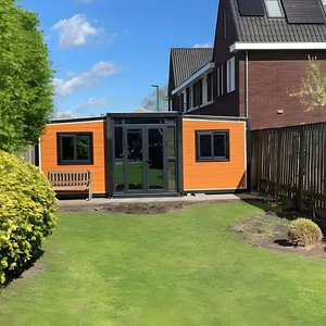 Petite maison extensible de 20ft et 30ft de maison modulaire populaire de conteneur pour l'utilisation extérieure de centres commerciaux d'hôtels d'écoles de marché de bureau - Product Image 1