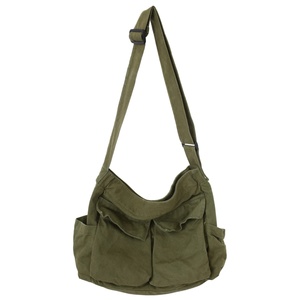 Crossbody <b>Canvas</b> Bags-Solid Color Zipper Closure Waterproof Lightweight Durable Adjustable Straps for Hands-Free Convenience Go - Product Image 3