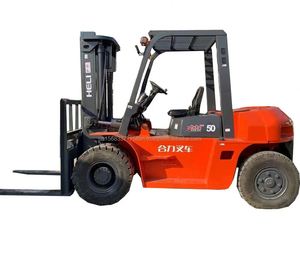 Chinese Brand Heli H 2000 50 5 Ton 2023 Model 4X4 Drive 3m Lift <b>Used</b> Powered <b>Pallet</b> Truck Diesel Good Condition Low Price - Product Image 1