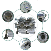 Pièces de carburateur de moto de haute qualité pour Honda CBT125/CB250/CMX250/CA250
