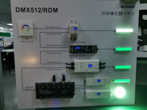 Skydance D4-L 4CH Điện Áp Không Đổi DMX512 & RDM Bộ Giải Mã Kỹ Thuật Số RGB/RGBW LED Điều Khiển Ánh Sáng Bộ Thu DMX - Product Image 6