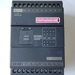 FATEK PLC B1-10MT2-D24 ตัวควบคุมแบบตั้งโปรแกรมได้ 24VDC อินพุตพอร์ต RS232 ระบบอัตโนมัติทางอุตสาหกรรม - Product Image 4