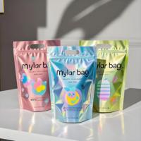 Sachets personnalisés en Mylar à fond plat pour l'emballage de café, de noix et de snacks – Sachets alimentaires haute barrière