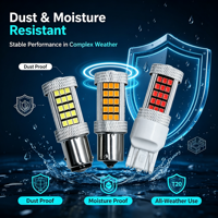 2835-66SMD LED Autolampe 6000K Weiß Rot Gelb Mehrfarbig Brems- Blinker- Rück- Nebelschlussleuchte 12V