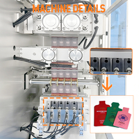 Automatische 4-baans fruitjam verpakkingsmachine voor onregelmatige vormen, jamzakjes verpakkingsmachine