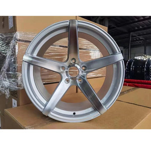 ล้อแม็กซ์อะลูมิเนียมอัลลอยด์สำหรับรถยนต์นั่งสุดหรู ขนาด 18 20 22 นิ้ว 5X112 5X114 5X120 <span class=keywords><strong>ขอบ</strong></span>เว้าโครเมียมขัดเงาแบบดิสลึก - Product Image 4