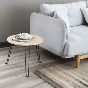 Cheap Portable Modern Metal Wire Frame Round <b>Adjustable</b> <b>Height</b> European Style Coffee <b>Table</b> for Home Office Living Room - Product Image 5