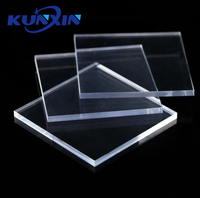 Fabricant de matériel acrylique feuille de PMMA épais découpé au laser feuille acrylique extrudé transparent coulé clair