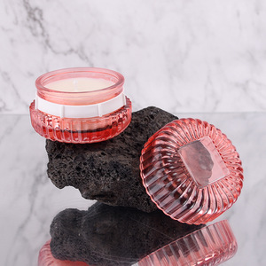 Scented <b>Candle</b> Glass Jar 100Ml Pink Round Shape Home Decoration Valentine'S Day <b>Gift</b> - Product Image 3