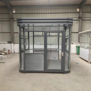 Cabina de Seguridad con Vidrio Antibalas, Vidrio Templado para Exteriores, Estructura Sólida, Personalizable - Product Image 4