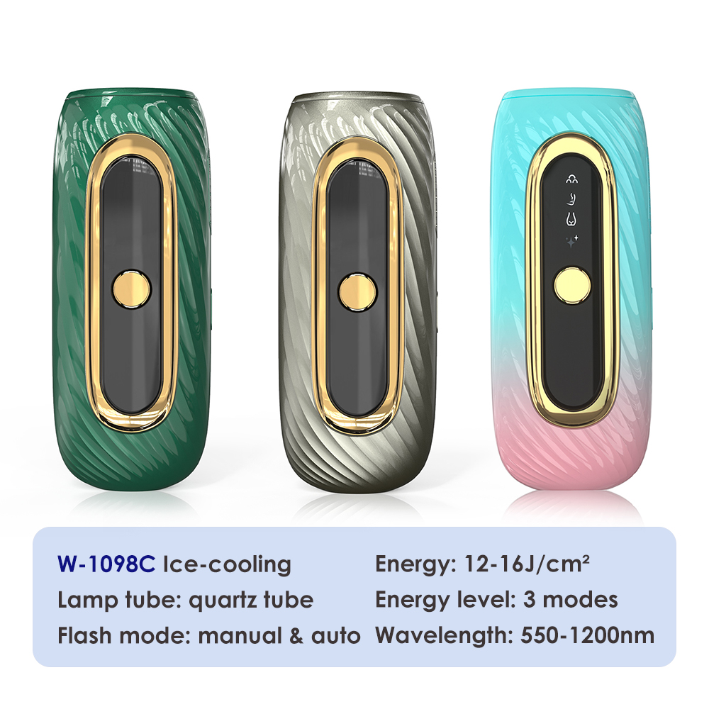 W-1098C + refroidissement de glace + tube de quartz
