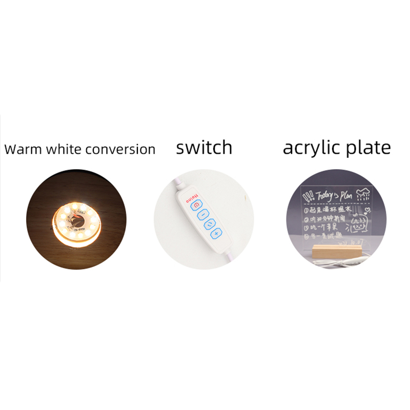 Conversion de lumière blanche chaude