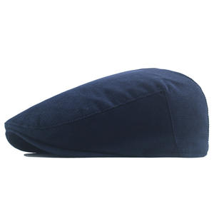 Primavera e autunno berretto da uomo Flat-top essere realizzato in poliestere. Gery Kaki e colori blu - Product Image 2