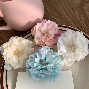 Verano primavera moda coreana Camelia flor pinzas para el cabello para niñas mujeres Vintage Clip lateral flequillo Horquillas para el cabello decoración de playa - Product Image 6