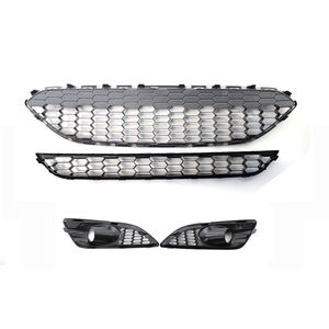 Rejilla de Panal de Abeja para Ford Fiesta ST, Modificación de Parachoques Delantero, Plástico ABS, Nuevo - Product Image 3