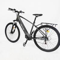 Vélo électrique de montagne puissant à moteur central 36V 250W, batterie intégrée, frein hydraulique, cadre en alliage d'aluminium, 7 vitesses