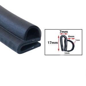 Bandes d'étanchéité en caoutchouc <span class=keywords><strong>EPDM</strong></span> de haute qualité, personnalisées pour les automobiles, les machines, les portes d'armoires, propriétés anti-collision et anti-vieillissement - Product Image 2