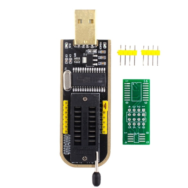 Smart Electronics CH340 CH340G CH341 CH341A24 25 Series EEPROM Flash BIOS USB Programmer with Software & Driver