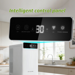 เครื่องทำน้ำแข็งทรงกลมแบบดิจิตอล GREENFLY JJPRO หน้าจอสัมผัสทรงกลมโปร่งใส สำหรับใช้ในบ้าน บาร์ ครัว - Product Image 2