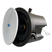 Haut-parleur SIP pour réseau IP VoIP/ONWIFI/WiFi, système PAGA, haut-parleur mural avec LED RGB, entrée AUX, 30-50W, compatible avec la commande vocale Alexa