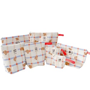 Borsa impermeabile del pannolino della scuola materna per il pranzo di stoccaggio dell'abbigliamento dei bambini del bambino che caratterizza la classificazione di lavaggio per le medicine - Product Image 1