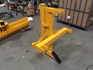 Pipelayer de tracteur monté sur <span class=keywords><strong>attelage</strong></span> à 3 points pour tuyaux de 50mm et 80mm - Product Image 4