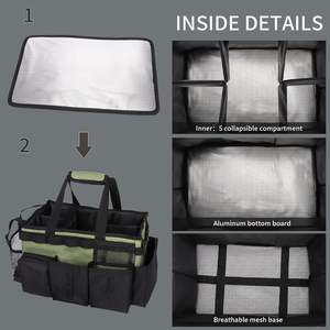 Free Sample <b>Cleaning</b> <b>Caddy</b> Bag <b>Cleaning</b> Supplies Organizer Shoulder Straps for Housekeepers Under Car <b>Cleaning</b> Tool Organizers - Product Image 2