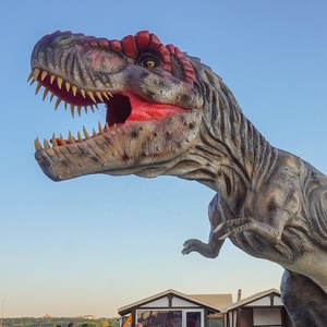 <span class=keywords><strong>Dinosauro</strong></span> <span class=keywords><strong>T</strong></span>-<span class=keywords><strong>Rex</strong></span> Animatronico Realistico da Parco a Tema Giurassico 2023 - Product Image 3