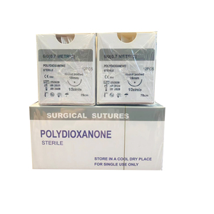 Instrumentos quirúrgicos veterinarios esterilizados, suturas de nailon <span class=keywords><strong>PDS</strong></span> PGA para perros y gatos, seguros y fiables - Product Image 1