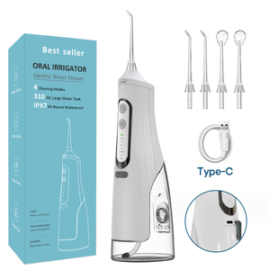 <span class=keywords><strong>Irrigador</strong></span> de dientes <span class=keywords><strong>dental</strong></span> recargable portátil, selección de agua inalámbrica de 3 modos y hilo <span class=keywords><strong>dental</strong></span> de agua USB giratorio - Product Image 6