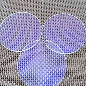 Nhà Máy Tùy Chỉnh 9.5Mm Vòng Sapphire Tinh Thể Thủy Tinh 5 # <span class=keywords><strong>Ruby</strong></span> Đĩa Cho Sử Dụng Kỹ Thuật - Product Image 2