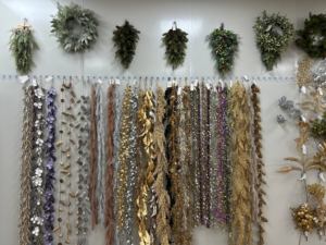 Guirlande de Noël artificielle en <span class=keywords><strong>sapin</strong></span> noble, verdure de pin au toucher réel, guirlande suspendue en forme de larme pour porte d'entrée, cheminée, décoration de fêtes - Product Image 6