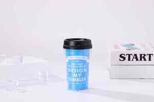 Vaso Publicitario Portátil de Plástico de Doble Pared con Revestimiento Anticorrosión, Impermeable y Reutilizable - Creativo para Uso en Exteriores, Directo de Fábrica - Product Image 2