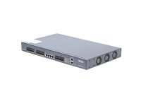 HiOSO HA7308VX Tanpa Modul Pon 8PON EPON OLT Peralatan Serat Optik FTTx 8Port Mini OLT FTTH 4 RJ45 4 Port SFP 1000M