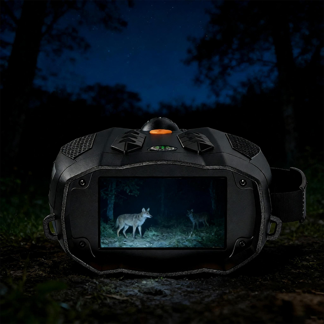 Night Vision Binoculars 800M Long Distance Thermal Infrared Night Vision Goggles Digital Optical Telescope for Darkness Hunting