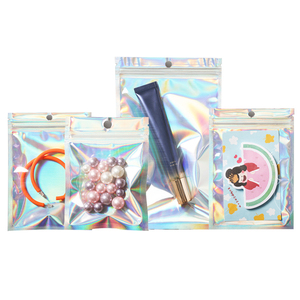 Hologram Dây Kéo Túi Mylar cho bao bì Trang sức/túi mồi cá/bao bì vũ trụ - Product Image 1