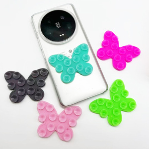 Nuova custodia per telefono in silicone con ventosa e supporto adesivo 2025, accessorio mobile a mani libere compatibile con tutti i cellulari - Product Image 5