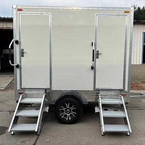 Toilettes portables <span class=keywords><strong>de</strong></span> luxe avec porte coulissante, <span class=keywords><strong>cabine</strong></span> <span class=keywords><strong>de</strong></span> <span class=keywords><strong>douche</strong></span> extérieure pour salle <span class=keywords><strong>de</strong></span> bain, toilettes portables, remorque <span class=keywords><strong>de</strong></span> toilettes - Product Image 1