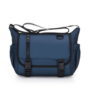 Bolso Bandolera de Negocios Personalizado para Hombre, Impermeable, para Exteriores, de un Solo Hombro, Casual, con Cierre de Cremallera - Product Image 2