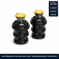 Pièces de rechange pour pompe à béton montée sur camion : Vanne multi-circuits à petit bobine, Fourniture de noyaux de vanne de réduction de pression Sany Zoomlion