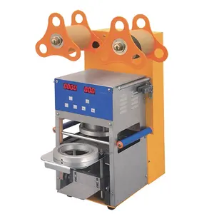 Automatic Cup Filter for Plastic Paper 400W 95mmm or 75mm Cup Boba Tea Sealing Machine