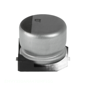 Condensador SMD de Aluminio de Montaje en Superficie, 47 uF, EMVY350ARA470MF55G, 20%, 35V, Canal del Fabricante 47 - Product Image 1