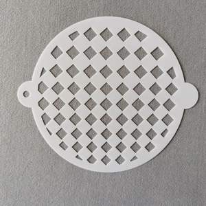 Pochoir à biscuits rond <span class=keywords><strong>de</strong></span> 8 pouces à motifs floraux et feuilles, gabarits <span class=keywords><strong>de</strong></span> pâtisserie pour la décoration <span class=keywords><strong>de</strong></span> gâteaux <span class=keywords><strong>de</strong></span> mariage, d'anniversaire et <span class=keywords><strong>de</strong></span> bricolage - Product Image 6