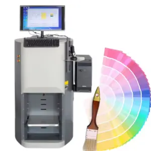 Automatic color matching machine with software and color database