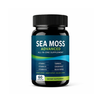 Capsules de Vitamines et d'Algues Marines : Complément Minéral Naturel pour le Soutien de l'Iode et du Métabolisme Thyroïdien – OEM, Marque Privée, Vente en Gros