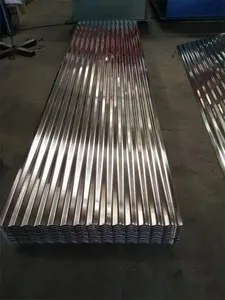 Matériel en métal pour couvrir la tôle de toiture en acier ondulée avec PPGI en acier ou couleur en aluminium enduite disponible