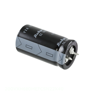 ตัวเก็บประจุแบบมีรูสำหรับยึด680 UF 20% 680 UF - Product Image 1