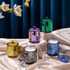 Poésie et lieu lointain tasse colorée cire de soja aromathérapie bougie maison chambre décoration main cadeau cadeau d'anniversaire en lot de stock - Product Image 3