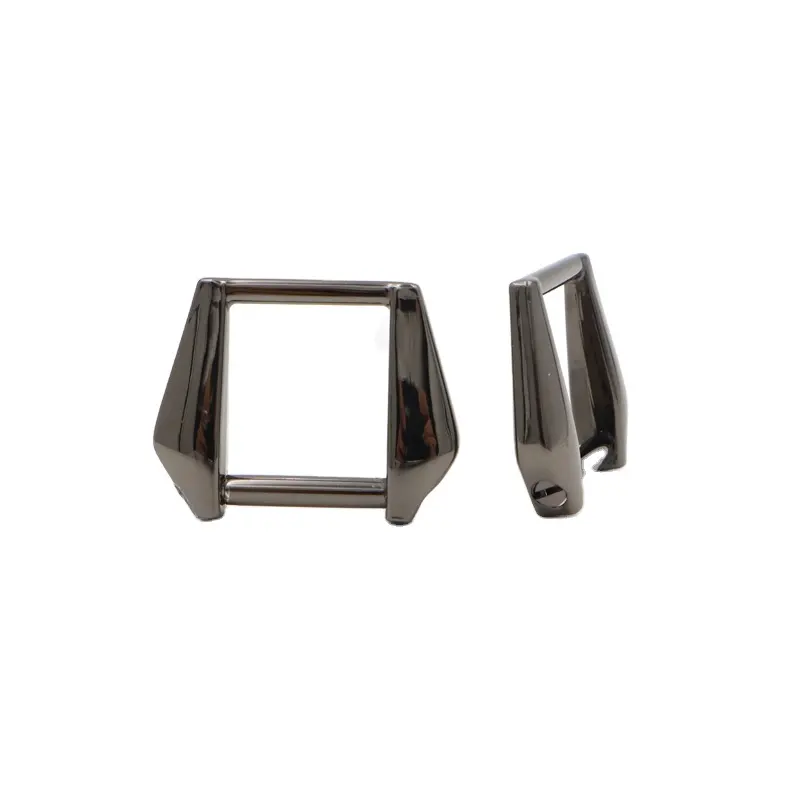 Individuelles Design Taschenschnalle Metall flach rechteckig Ringschnalle für Tasche Gürtelschleife Schwerlast quadratische Schlinge